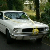 1960s Ford Mustang for wedding car hire in Surrey